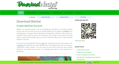 Desktop Screenshot of download-wechat.com